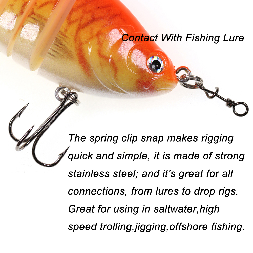 Bimoo 50pcs Stainless Steel Qu - Fishing Equipment Cheap ulasan dan harga