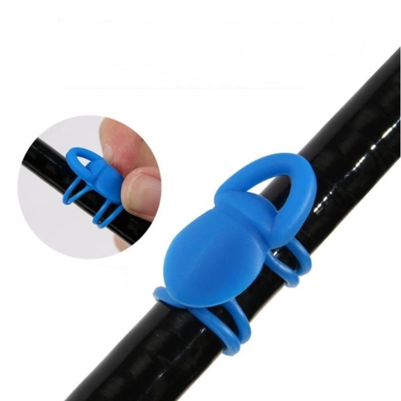 5pcs/bag High Elasticity Silic - Fishing Equipment Bag ulasan dan harga